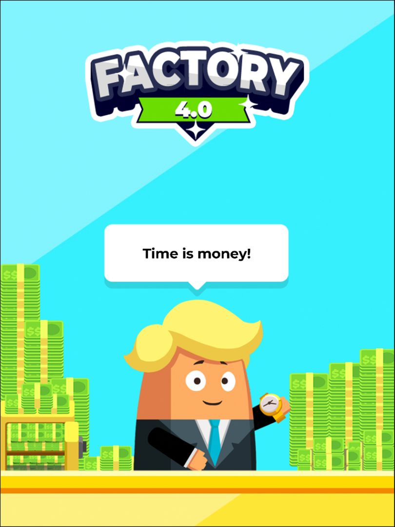 Factory 4.0 Idle Tycoon Game 게임 스크린 샷