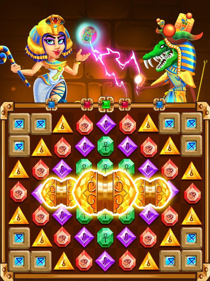 Egypt Miracle Match Legend Game Screenshot