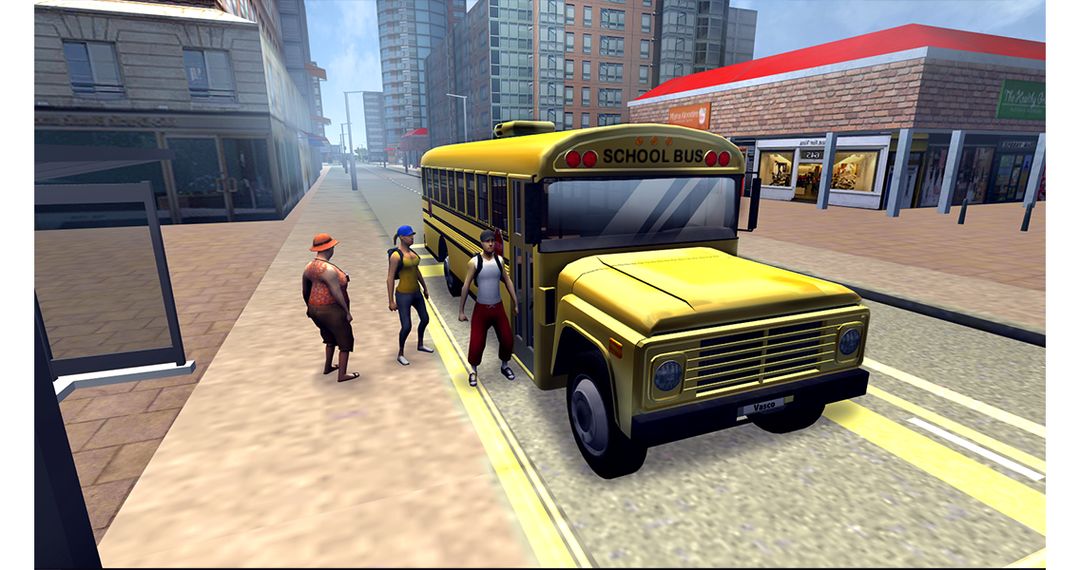 Schoolbus Simulator 2016遊戲截圖