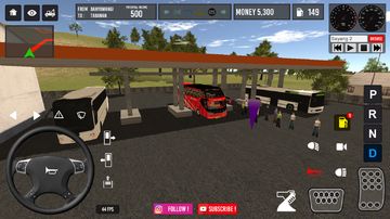 Cuplikan Layar Game IDBS Bus Simulator