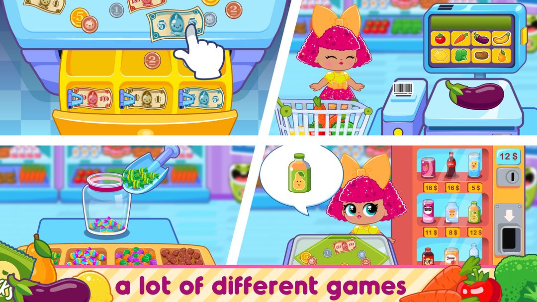 L.O.L. Surprise Supermarket 게임 스크린 샷