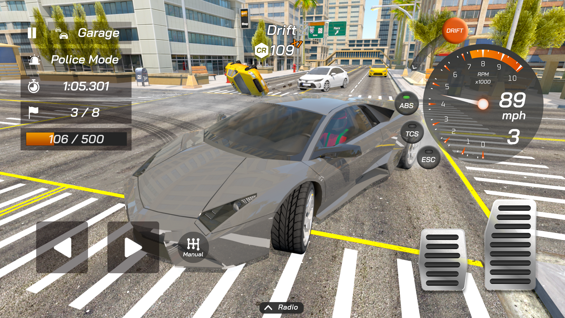 Street Racing Car Driver Game Screenshot