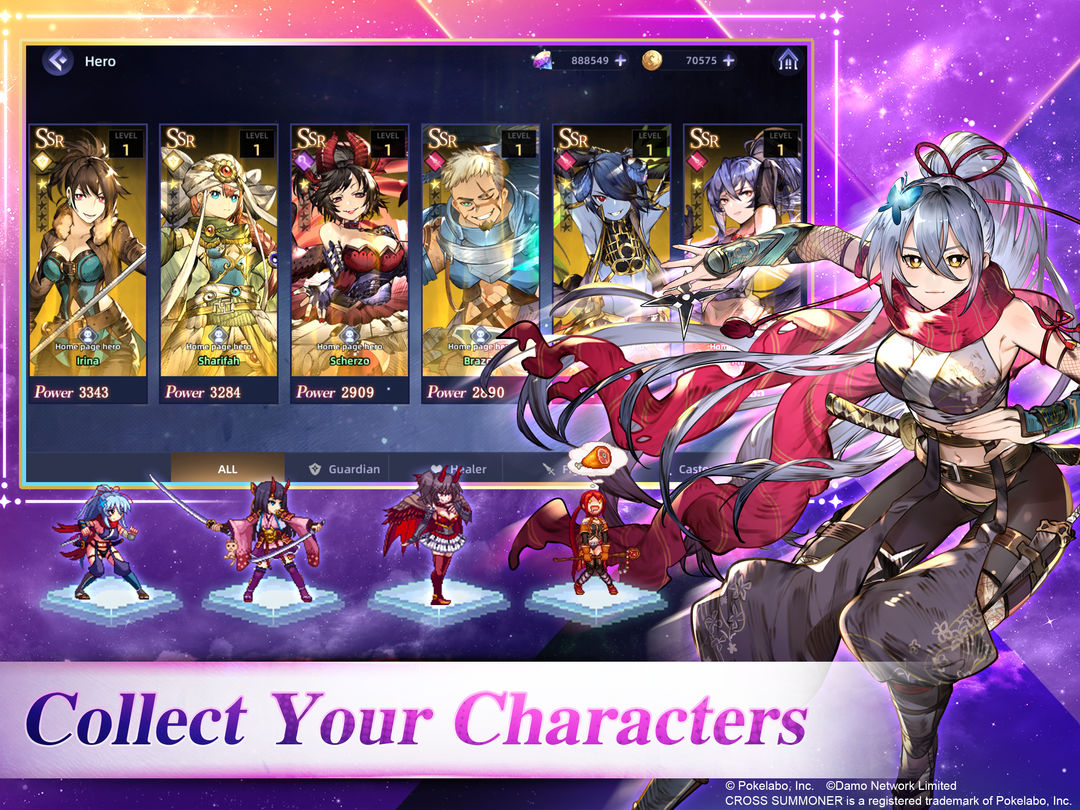 Cross Summoner:R ภาพหน้าจอเกม