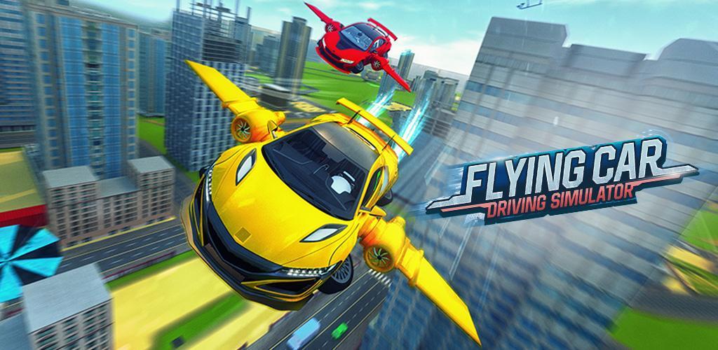 Banner of Flying Car Simulator: Car Game 