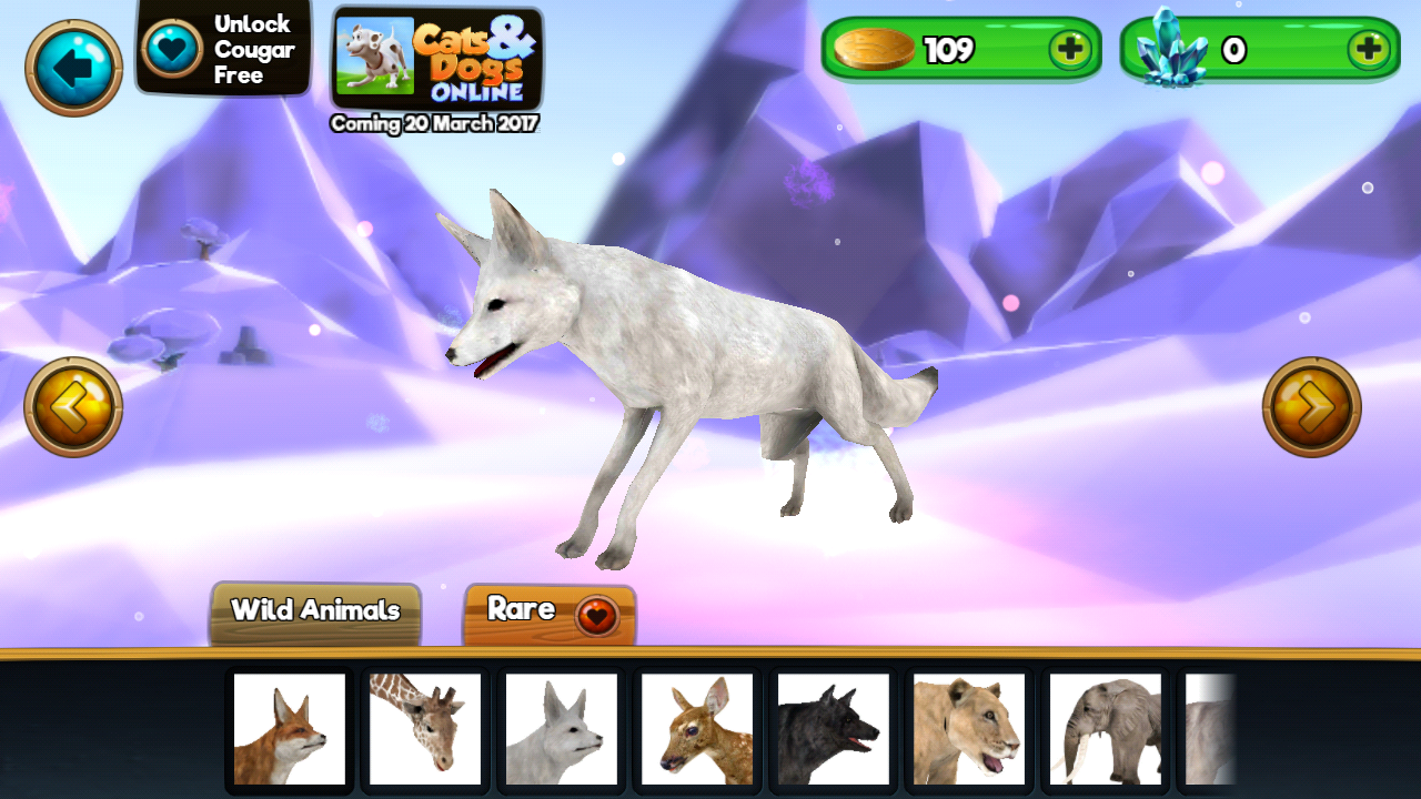 Скриншот игры My Wild Pet: Online Animal Sim