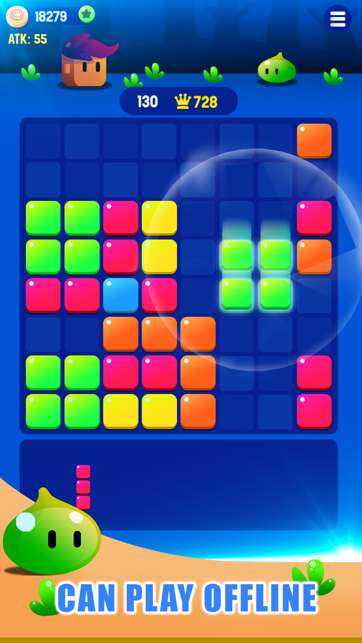 Block Puzzle Online - Puzzle game ภาพหน้าจอเกม
