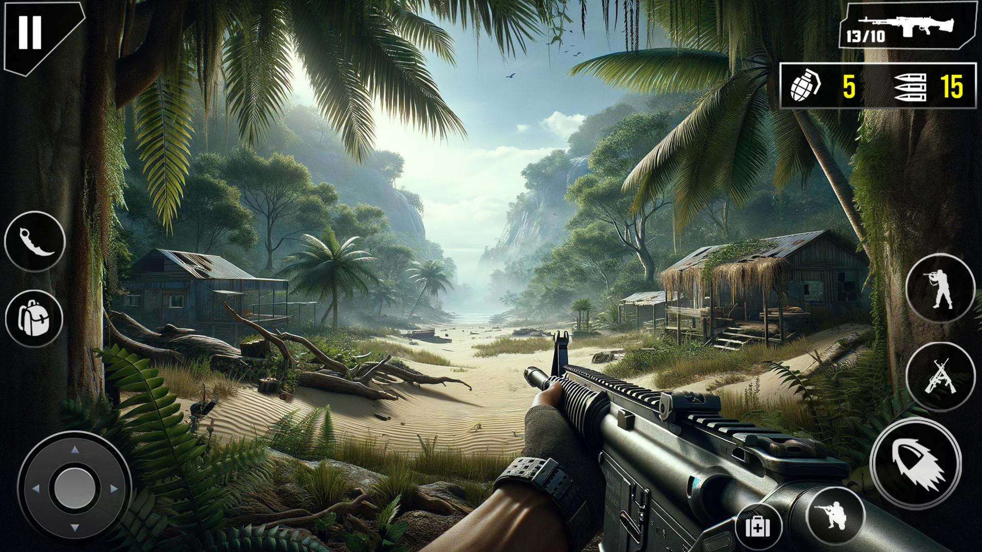 Gun Games 3D Offline Fps Games ภาพหน้าจอเกม