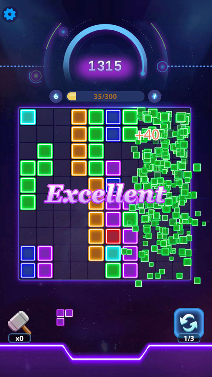 Glow Puzzle - Lucky Block Gameのキャプチャ