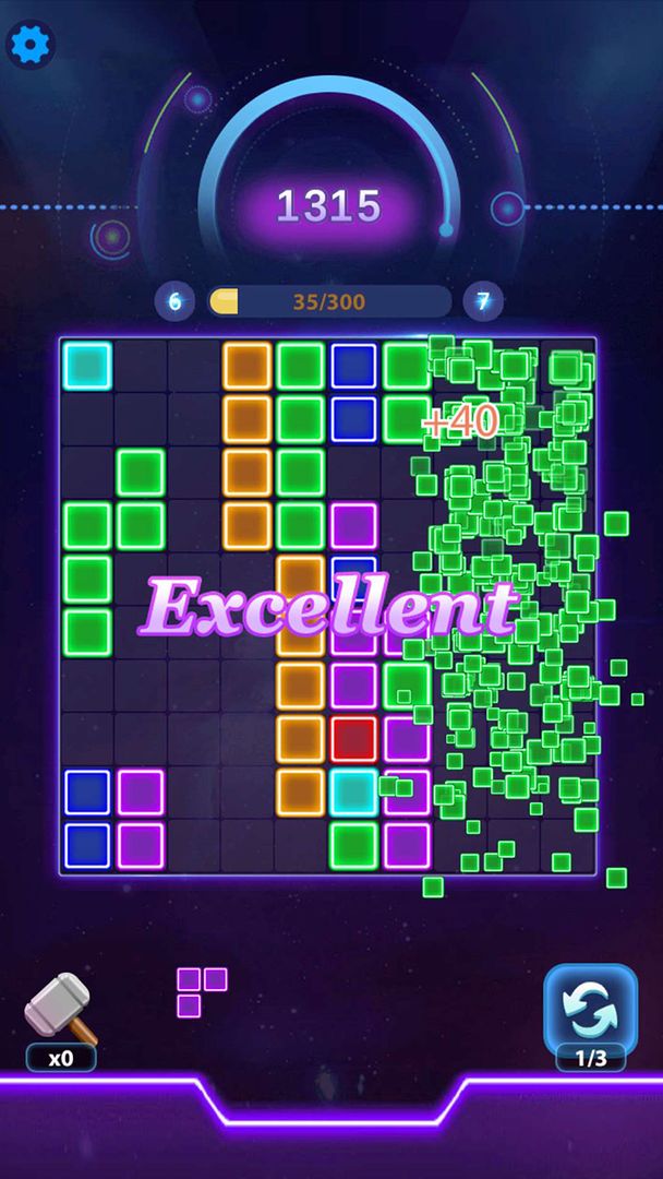 Glow Puzzle - Lucky Block Game 게임 스크린 샷