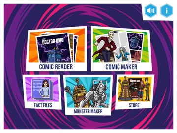 Doctor Who: Comic Creator 遊戲截圖