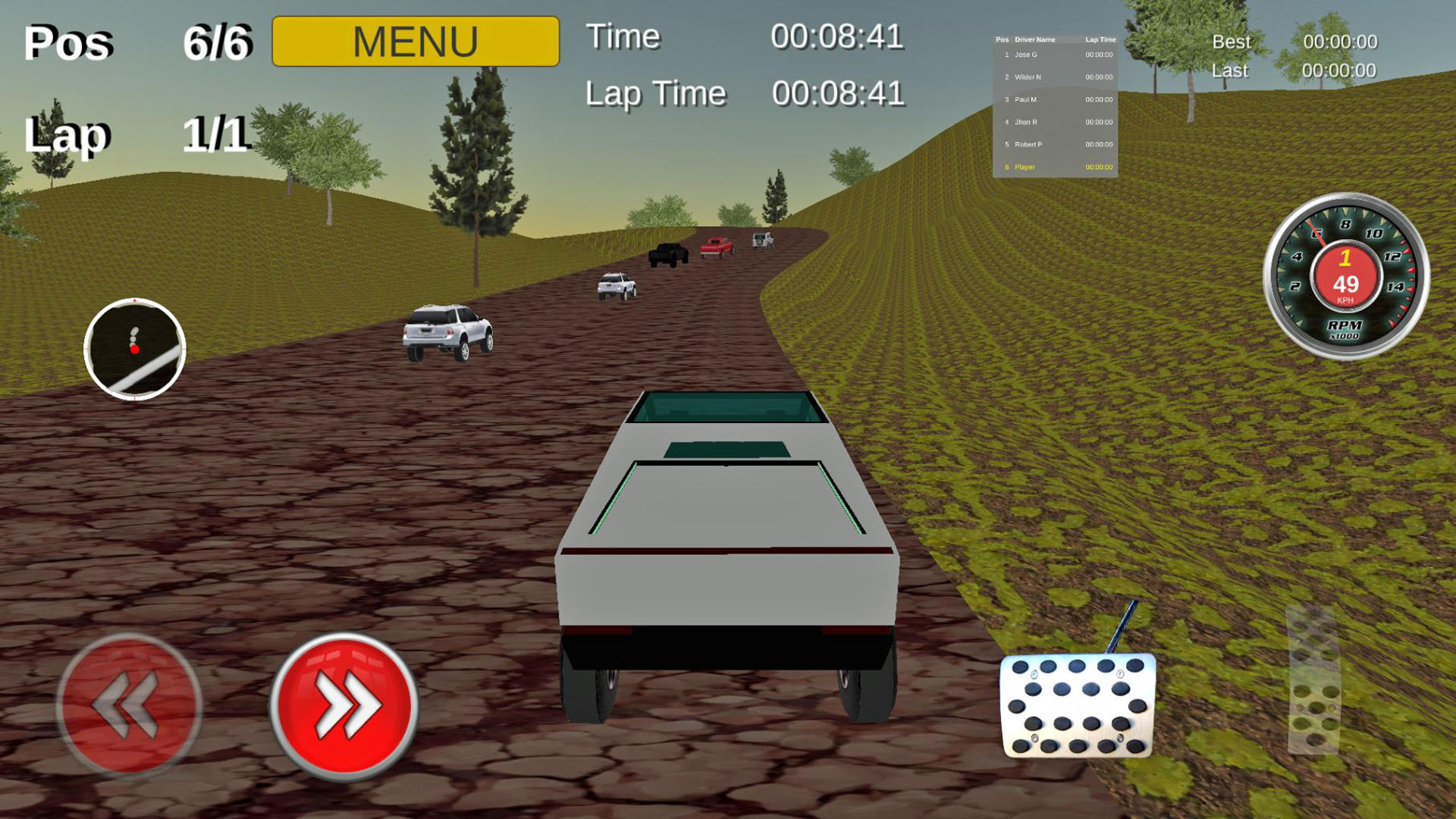 Off Road Racing Challenge EV ゲームのスクリーンショット