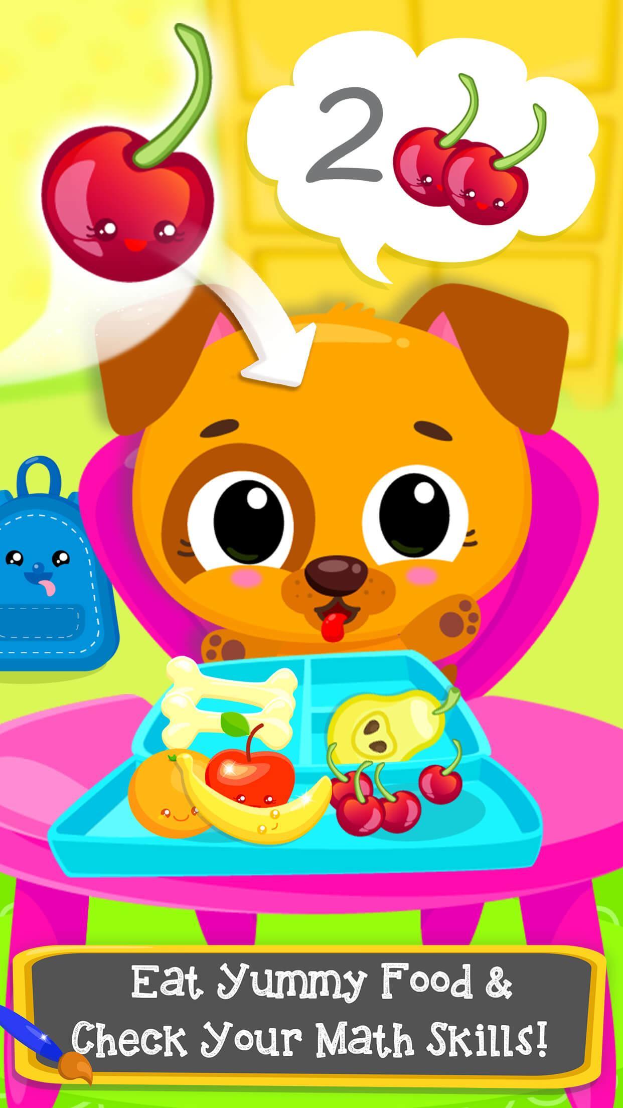 Ảnh chụp màn hình Cute & Tiny Preschool - Learning With Baby Pets