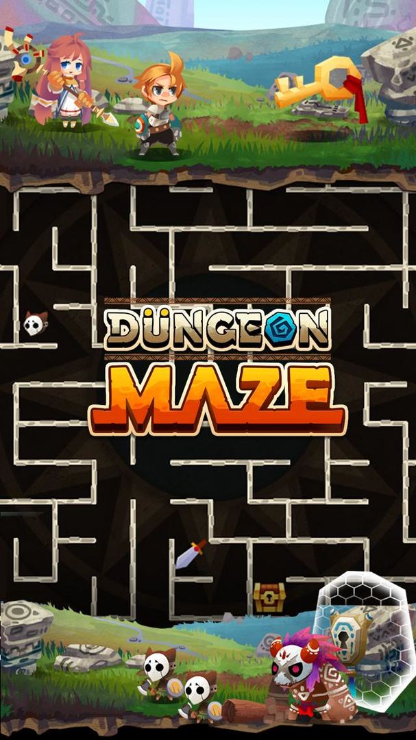 Dungeon Maze.io screenshot game