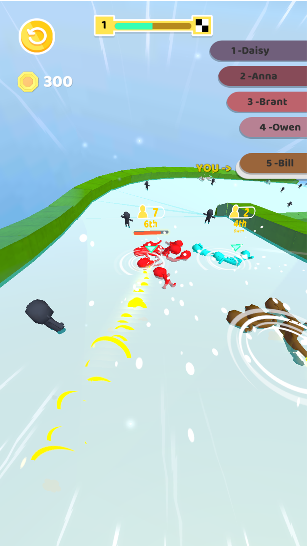 Falling.io screenshot game