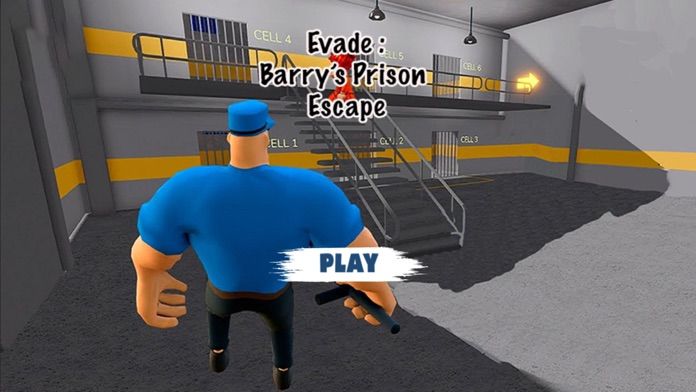Evade : Escape Barry's prison Game Screenshot