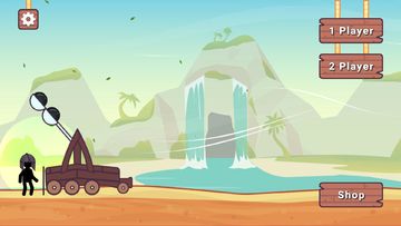 Catapult Wars Game Screenshot
