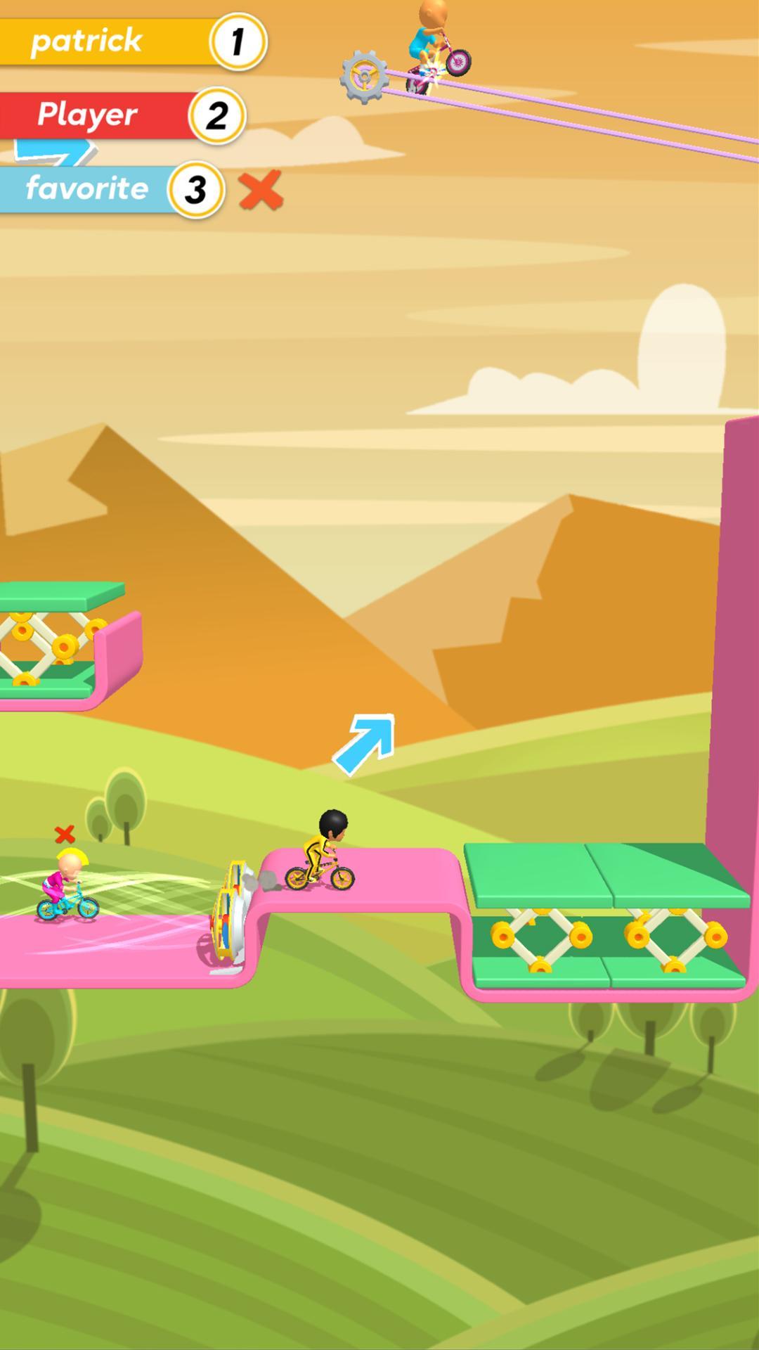 BMX Bike Race Game Screenshot