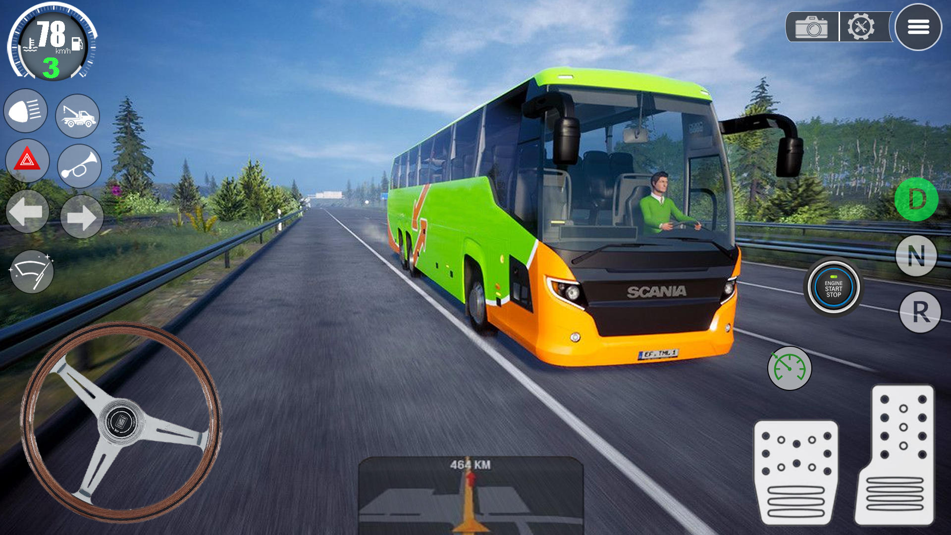 Coach Bus Driver Simulator Game Screenshot