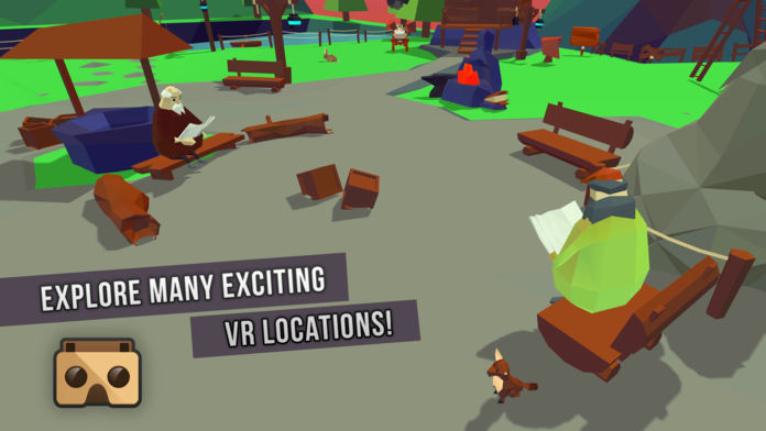 Trail World VR Virtual Reality screenshot game