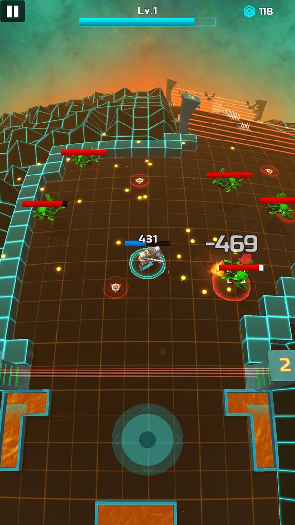 Cyberpunk Neon Soldier 2077 screenshot game