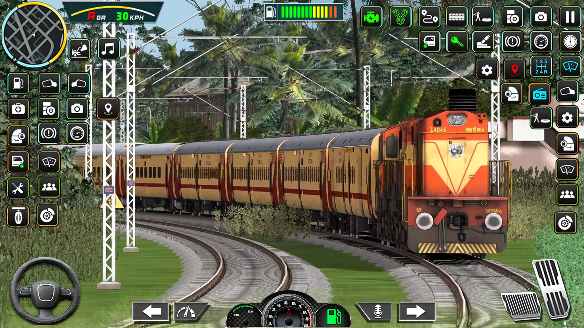Screenshot of City Train Simulator Games 3d