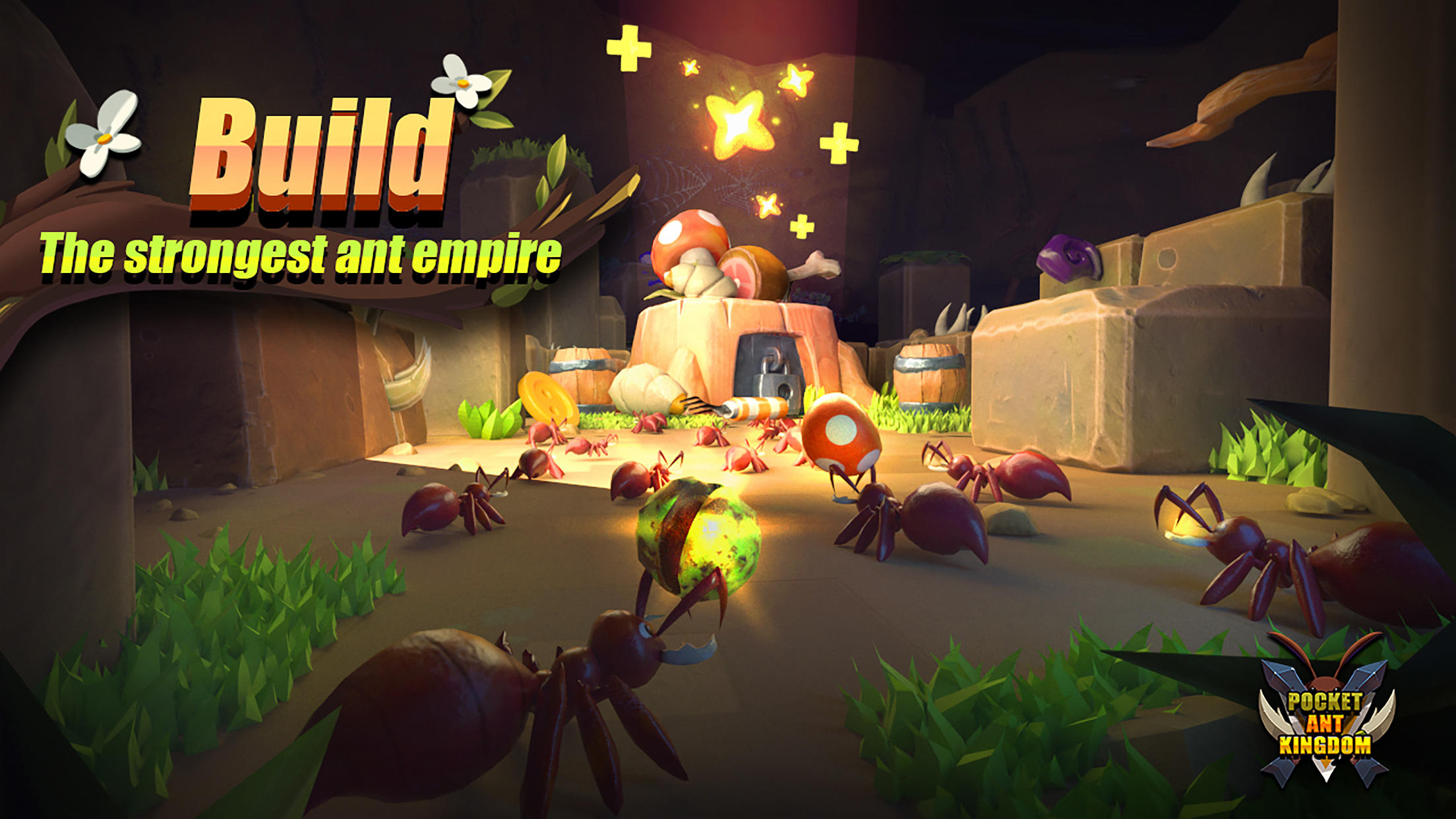 Pocket Ant Kingdom screenshot game