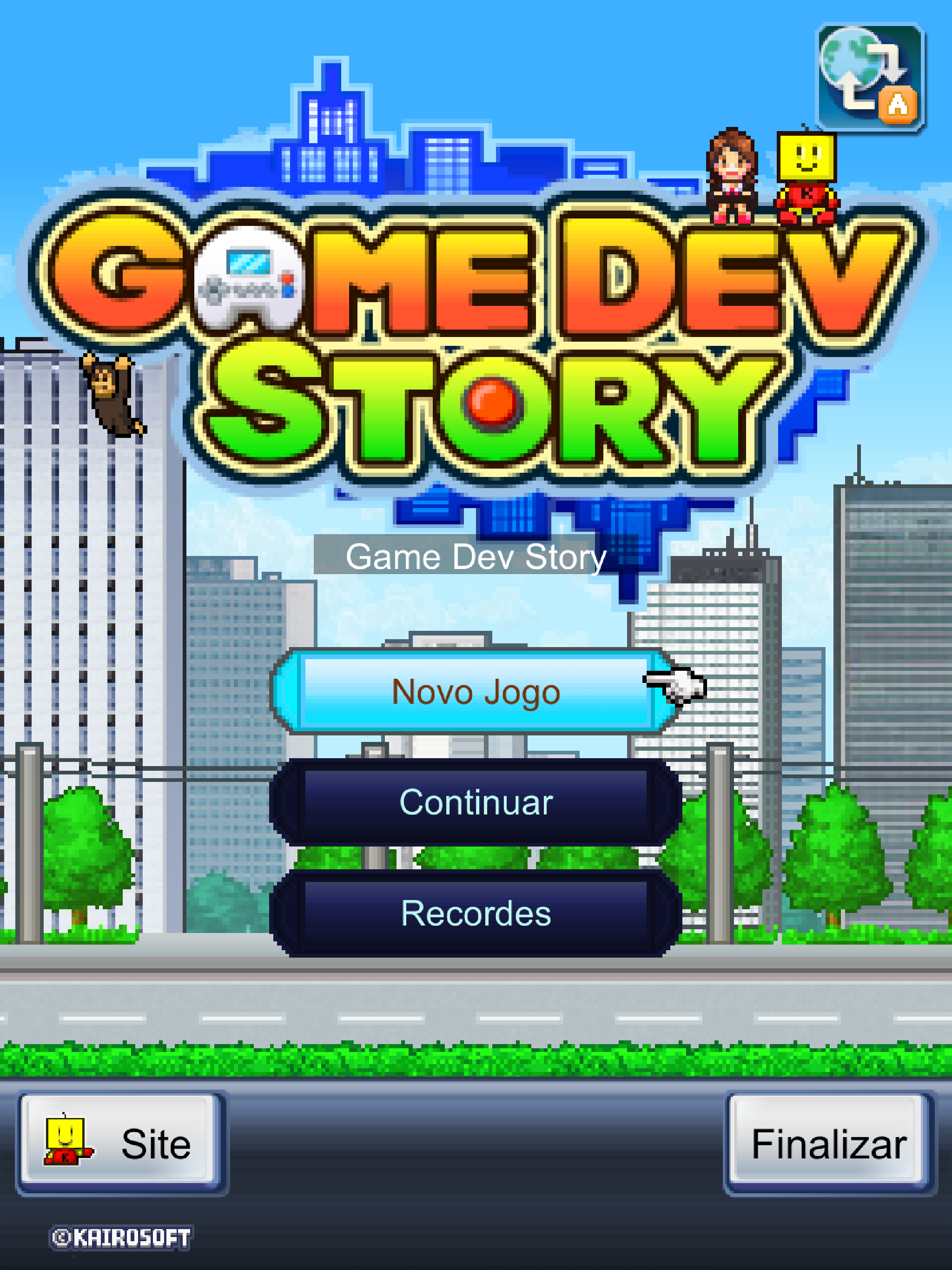 Captura de Tela do Jogo Game Dev Story