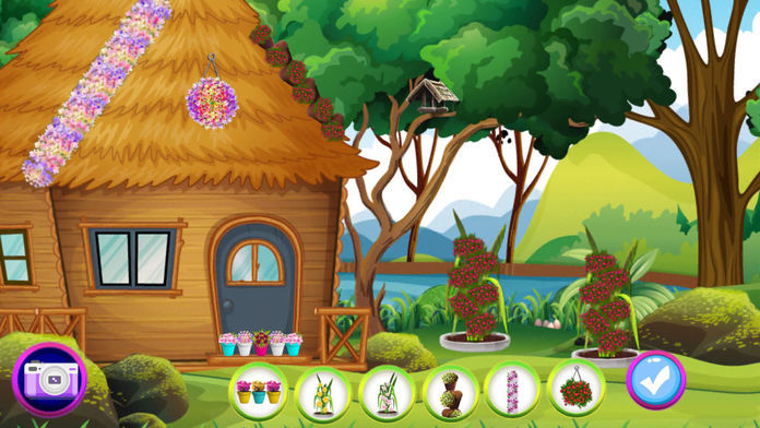 Flower Garden Decorator Game screenshot game