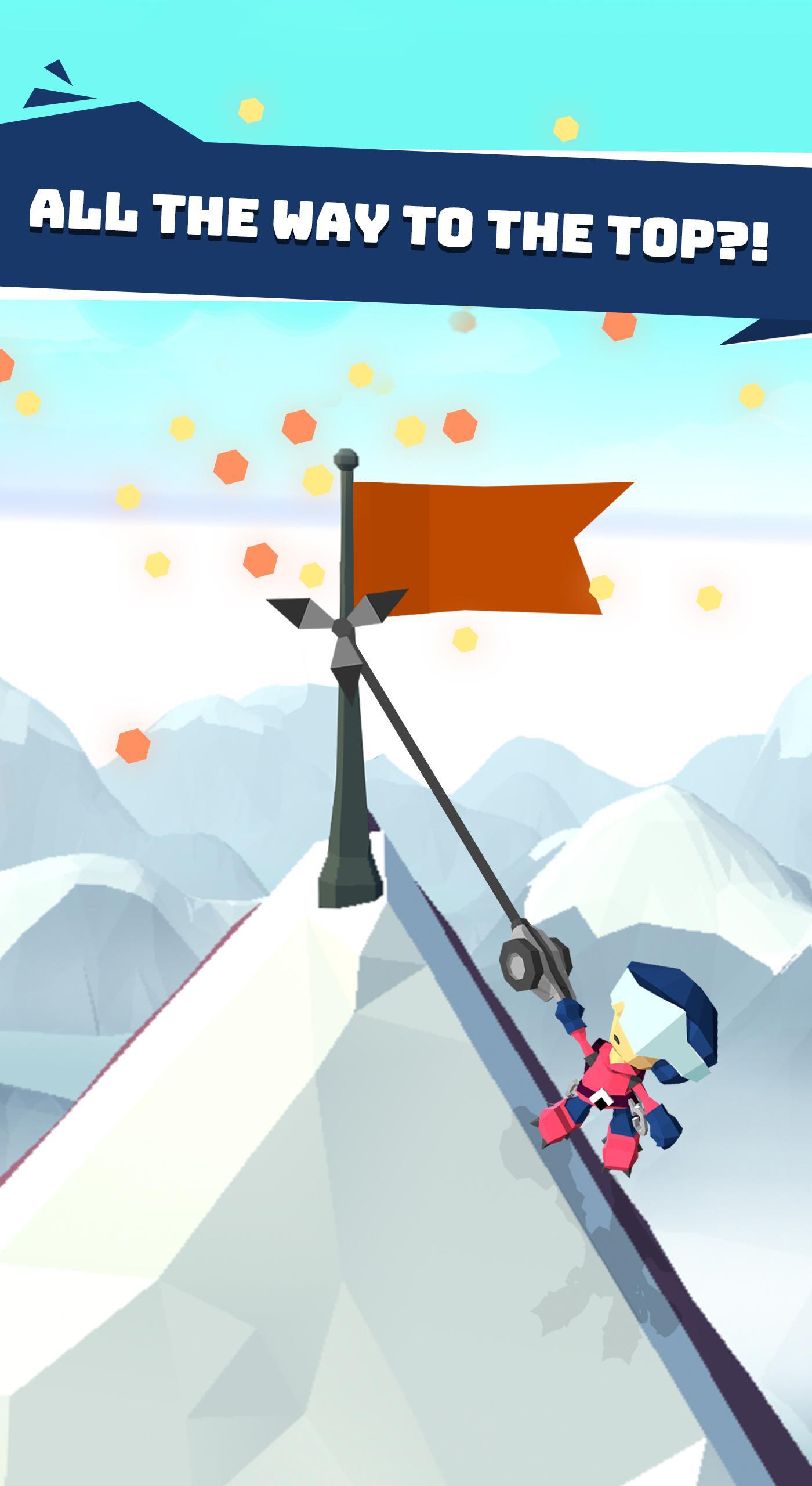 Hang Line: Mountain Climber ภาพหน้าจอเกม