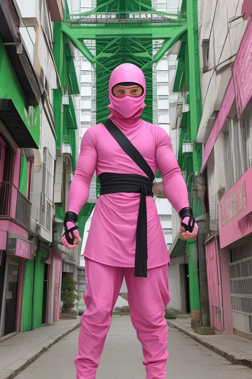 Pink Ninjaのキャプチャ