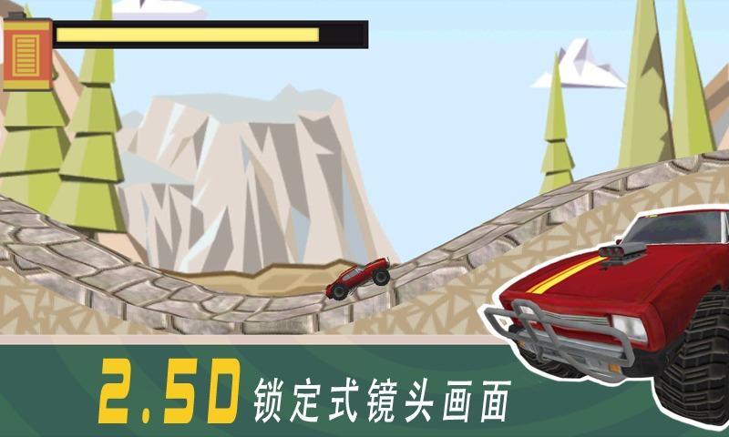 4WD Mountain Offroad Rush Game Screenshot