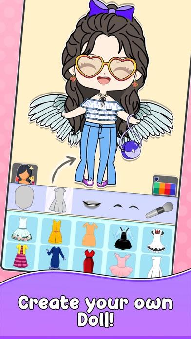 Jogo de boneca Chibi vestir boneca versão móvel andróide iOS apk