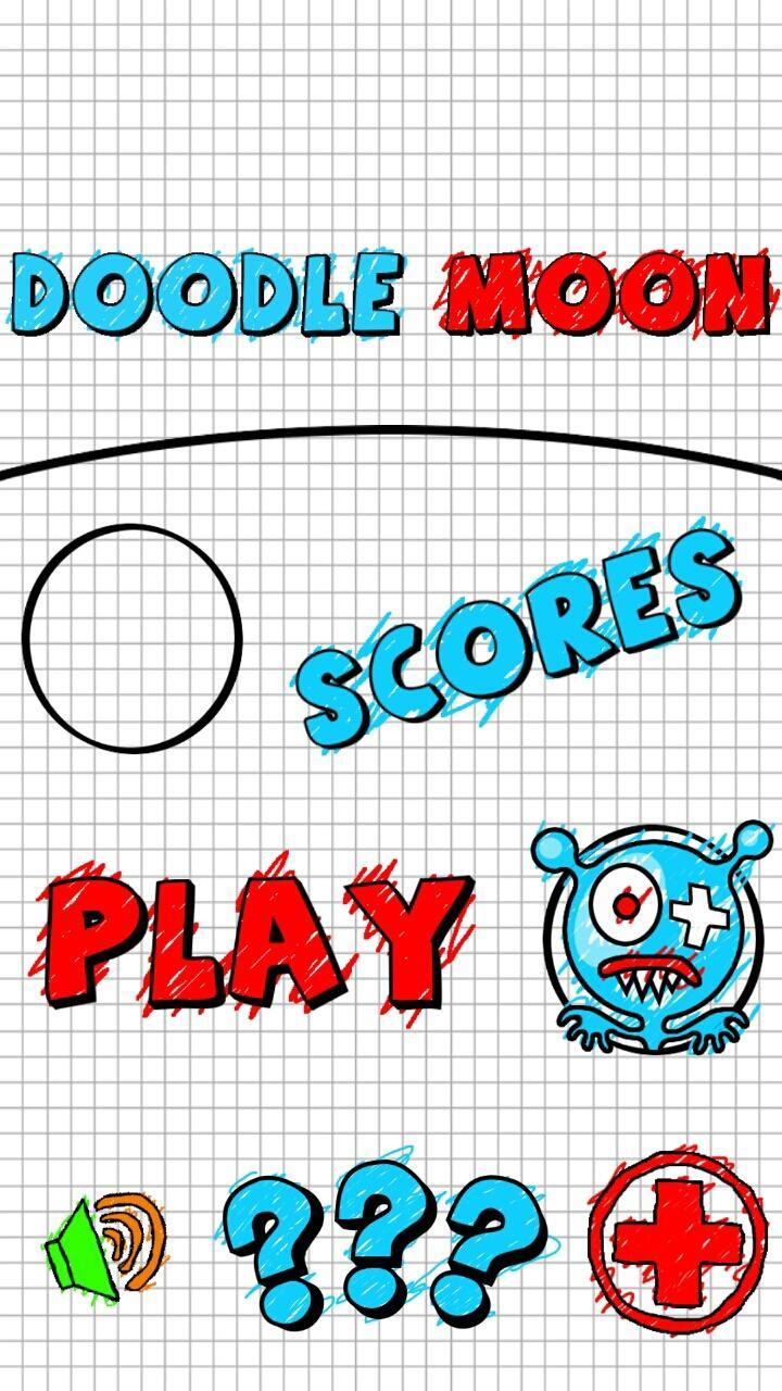 Doodle Moon Game Screenshot