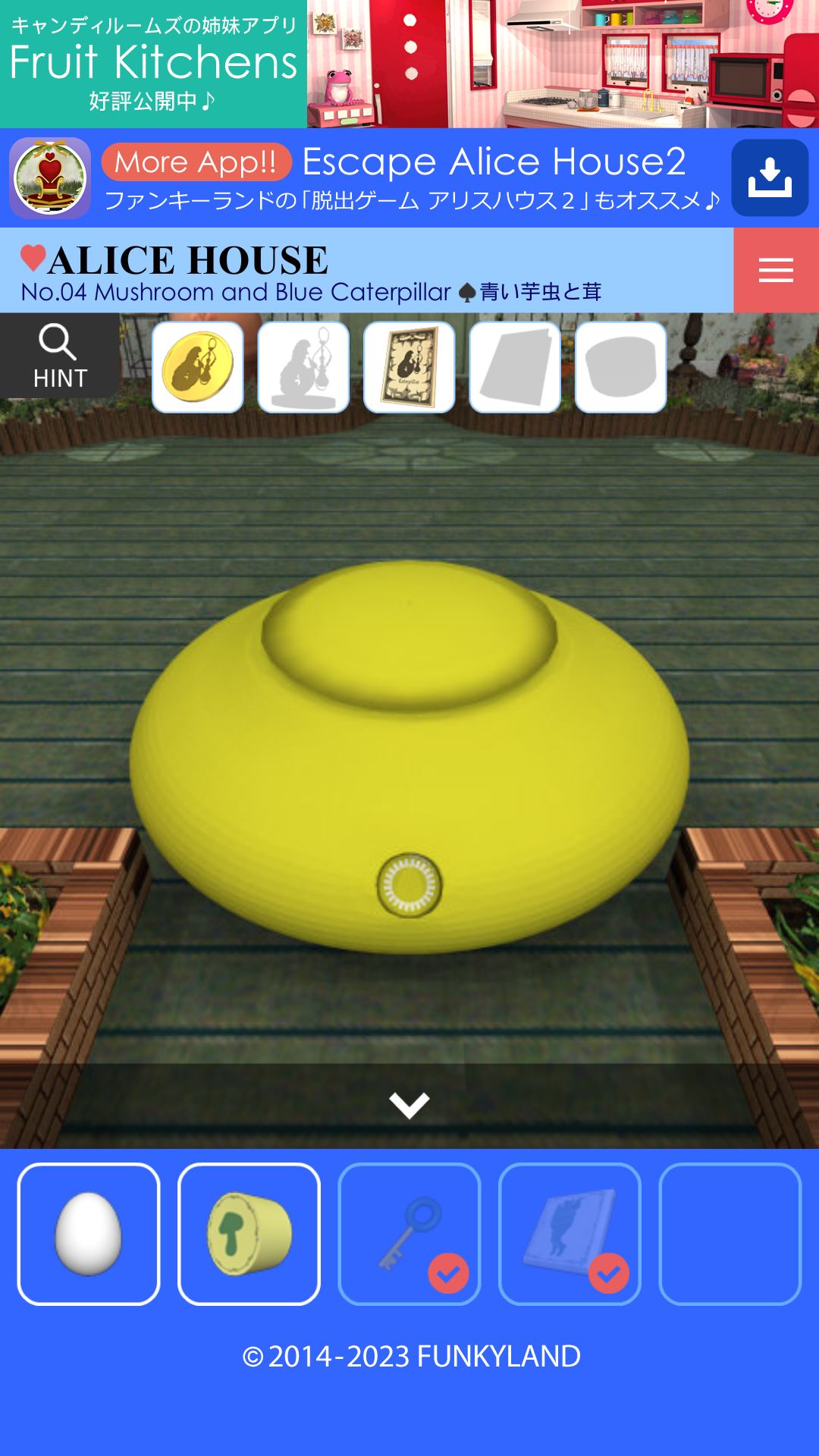 Скриншот игры Escape Alice House