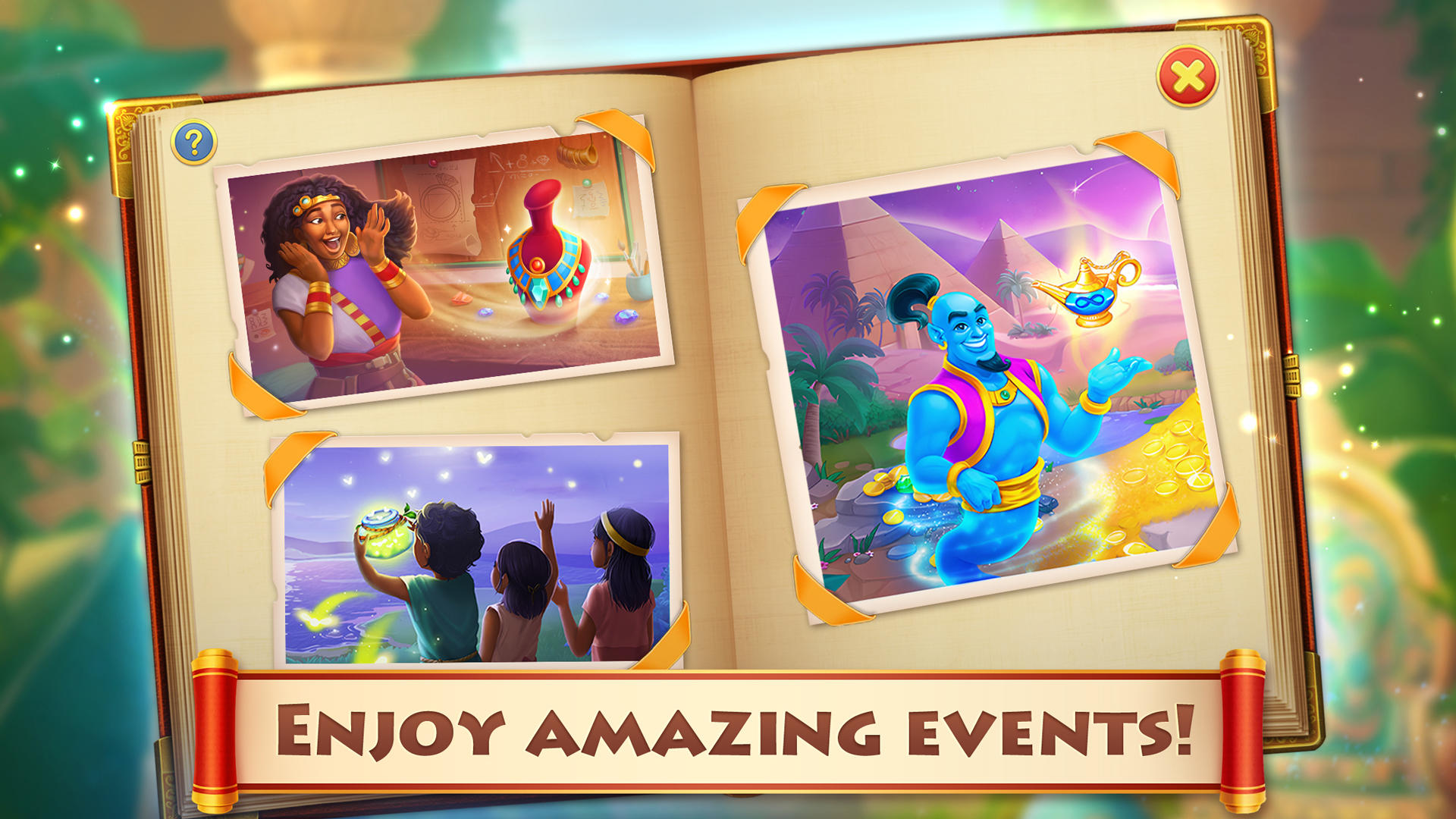 Скриншот игры Cradle of Empires: 3 in a Row