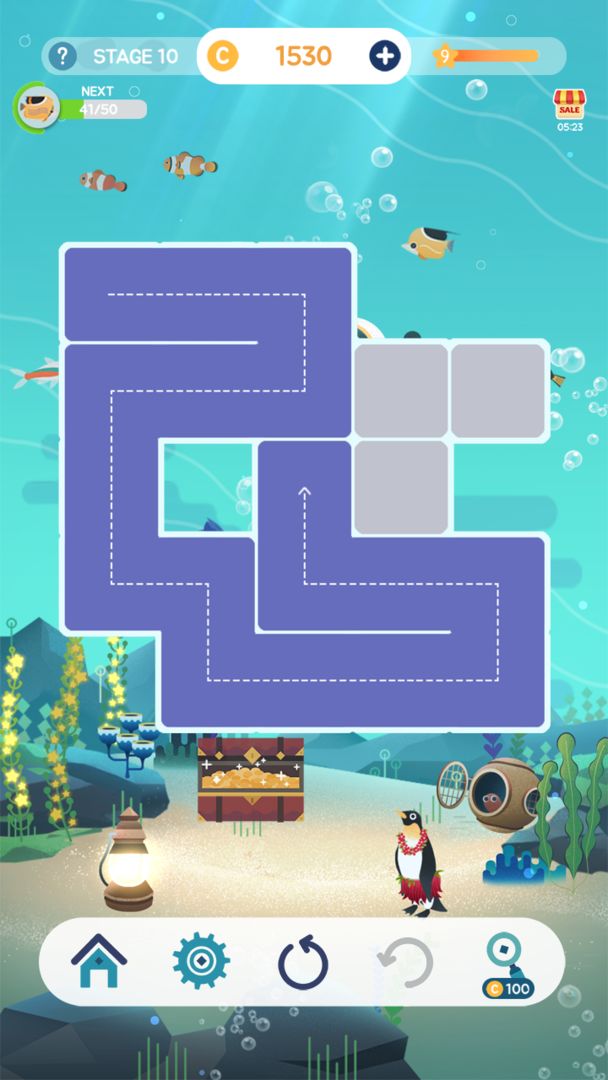 Puzzle Aquarium ภาพหน้าจอเกม