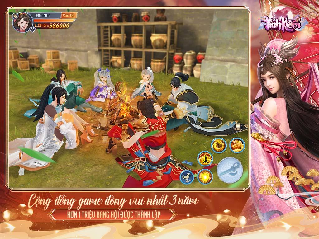 Tình Kiếm 3D-Tam Niên Vạn Phúc Game Screenshot