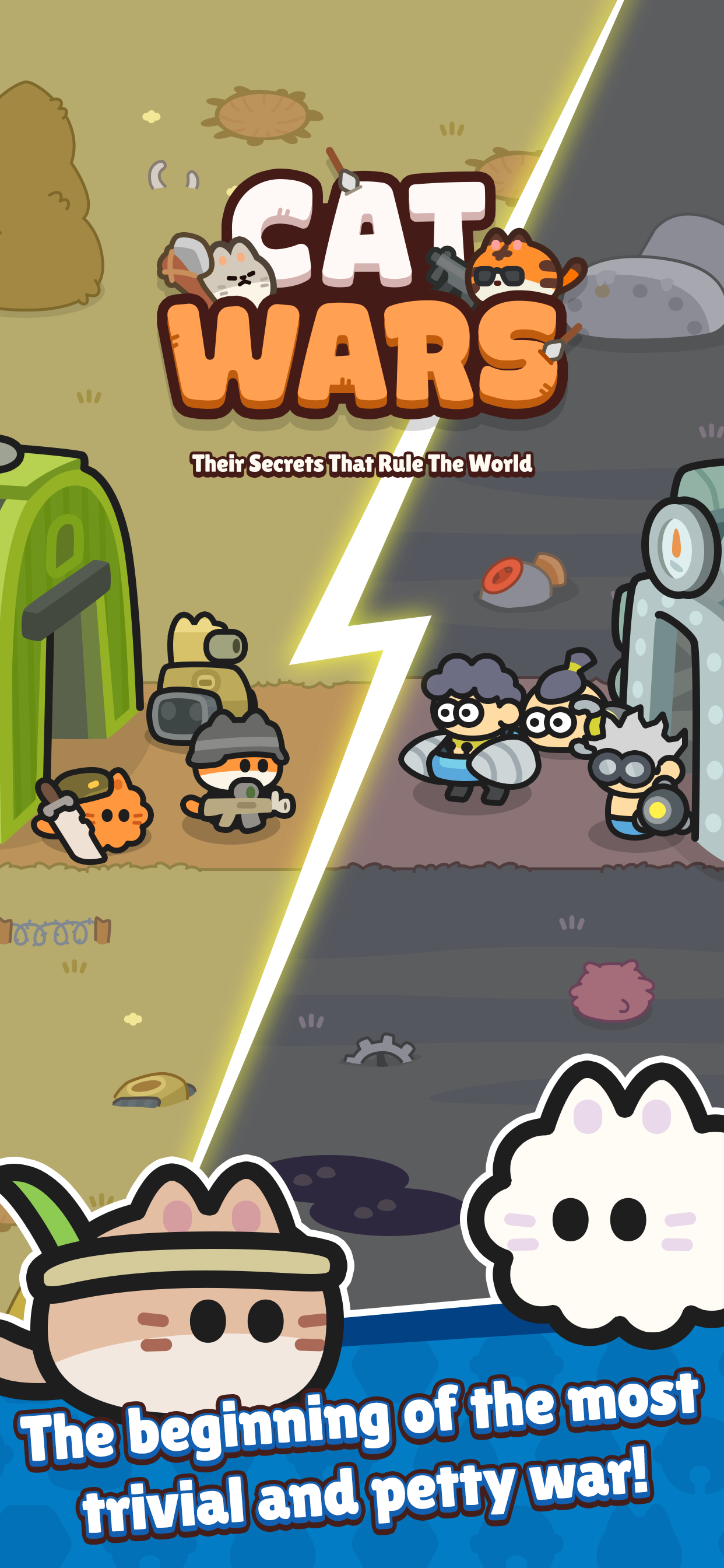 Cuplikan Layar Game Cat Wars - Secret of Evolution