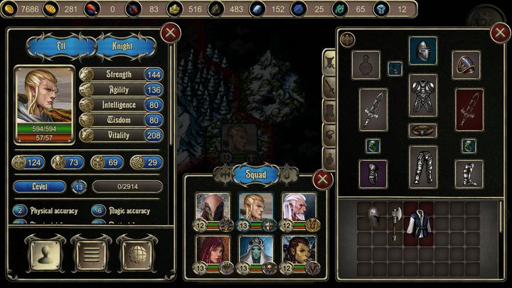 Screenshot 1 of Grim wanderings 2: RPG 1.100