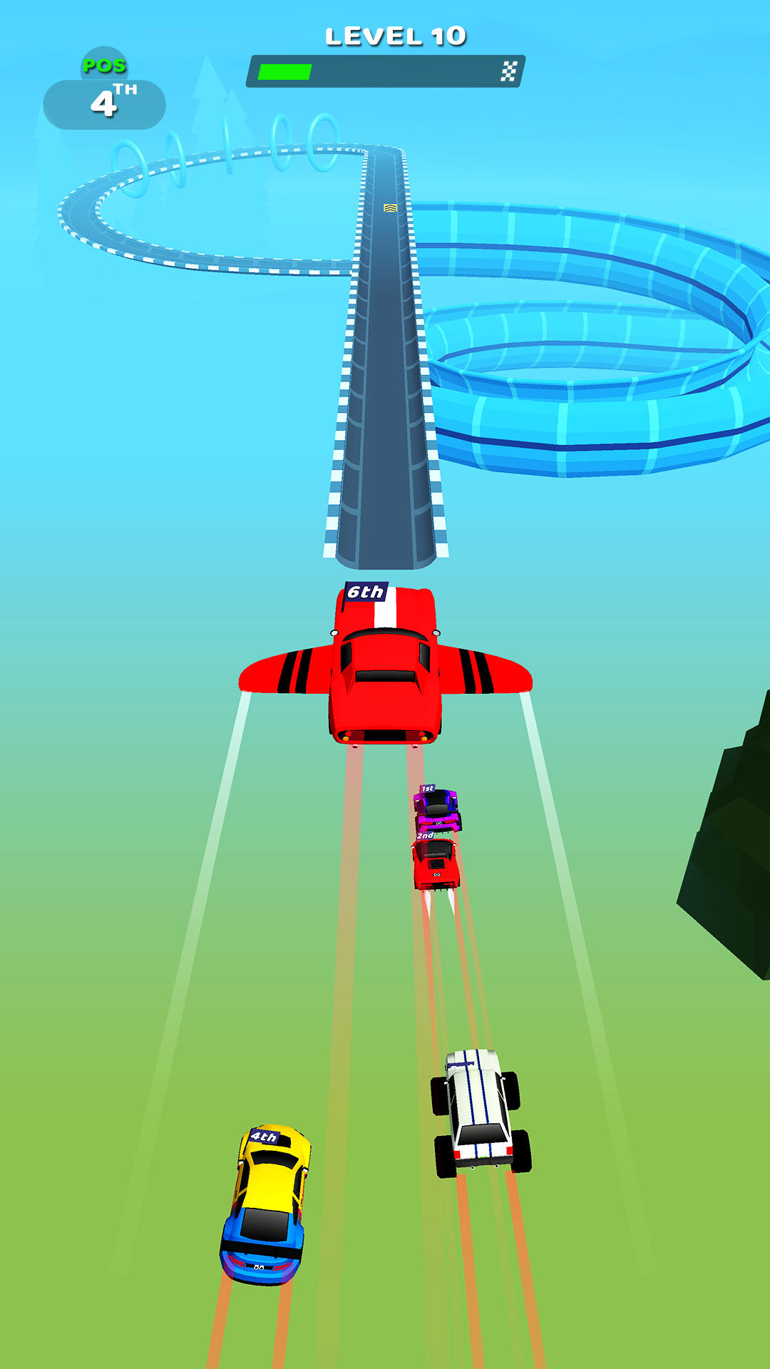 Cuplikan Layar Game Vehicle Race 3D Racing Master