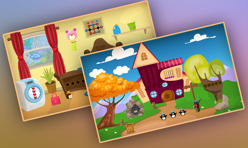 Pinky Girl Rescue Best Escape Game-310 Game Screenshot