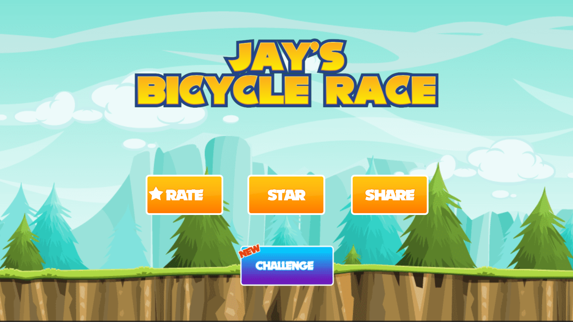 Jays Bicycle Race 2D Game Screenshot