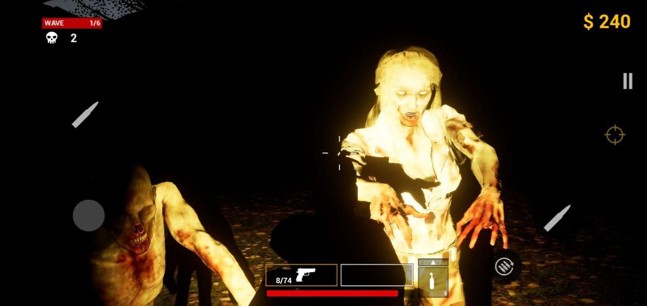 Скриншот игры Zombie Forest Survival - FPS