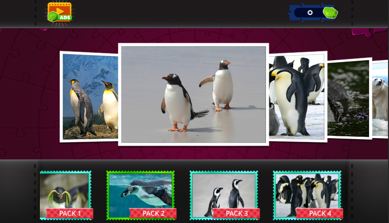 Penguin Jigsaw - Puzzles Games Game Screenshot