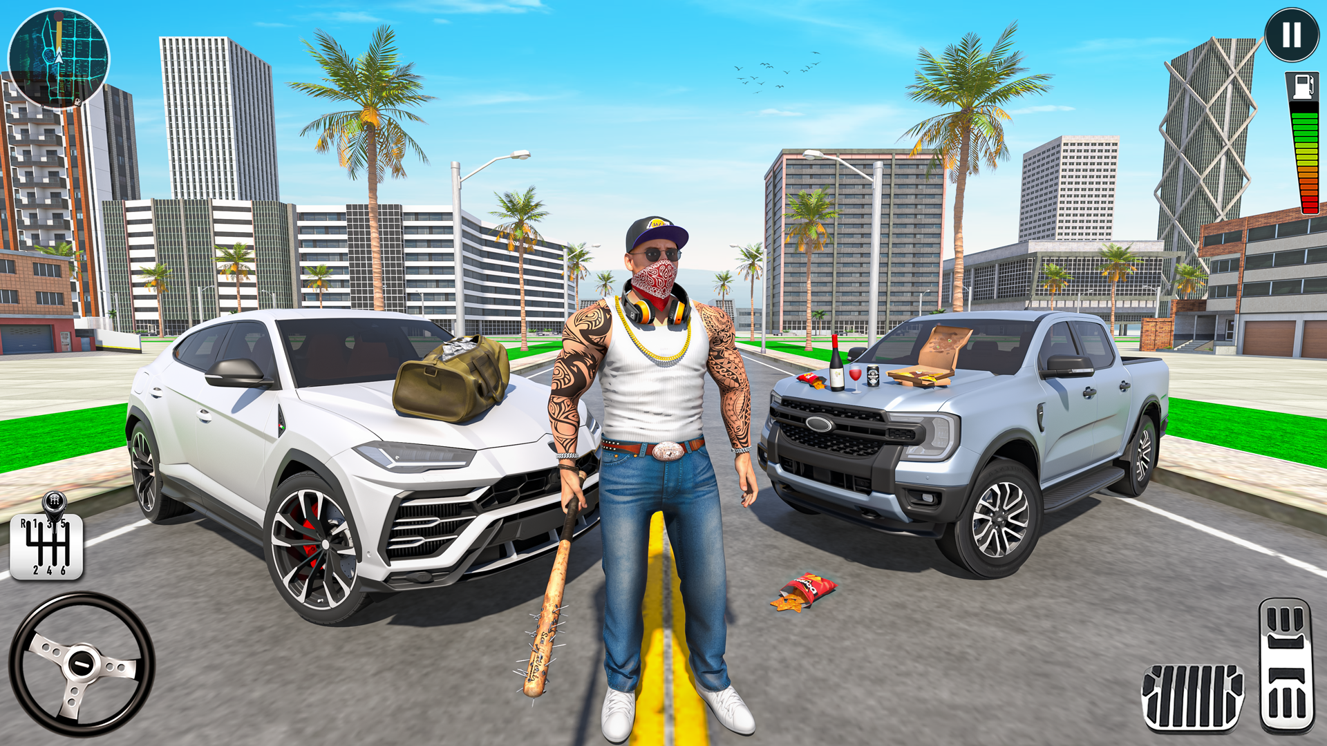 Indian Bike Driving Game 3D Game Screenshot