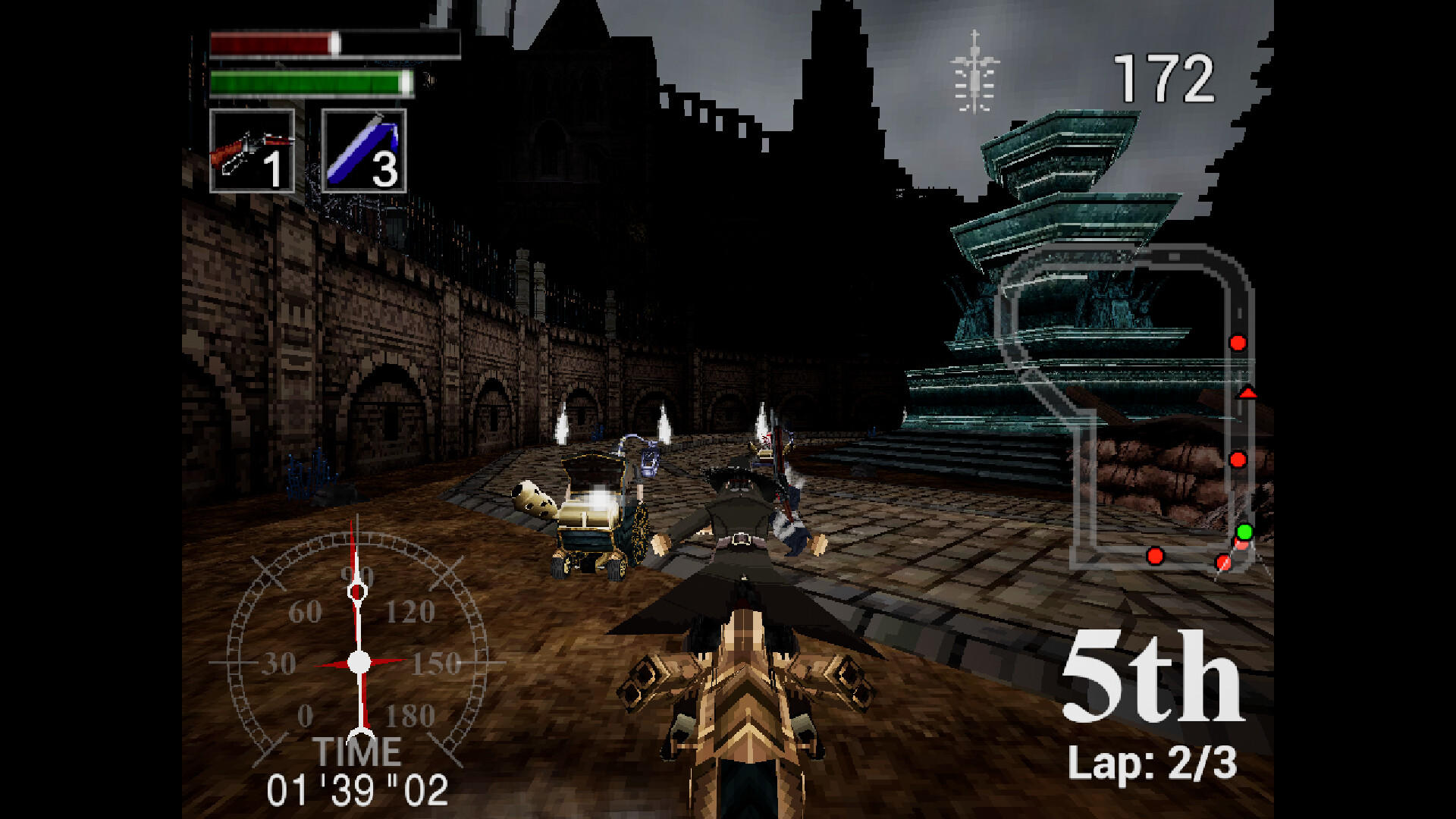 Screenshot of Nightmare Kart