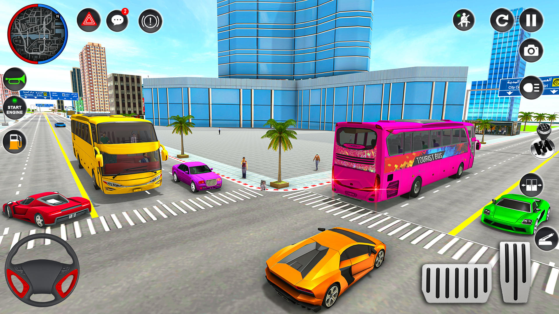 Bus Simulator: Bus Games 3D Game Screenshot