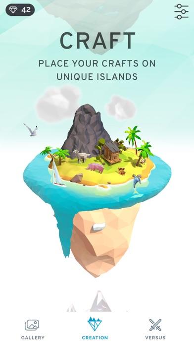 Poly Island: Coloring Art Book screenshot game