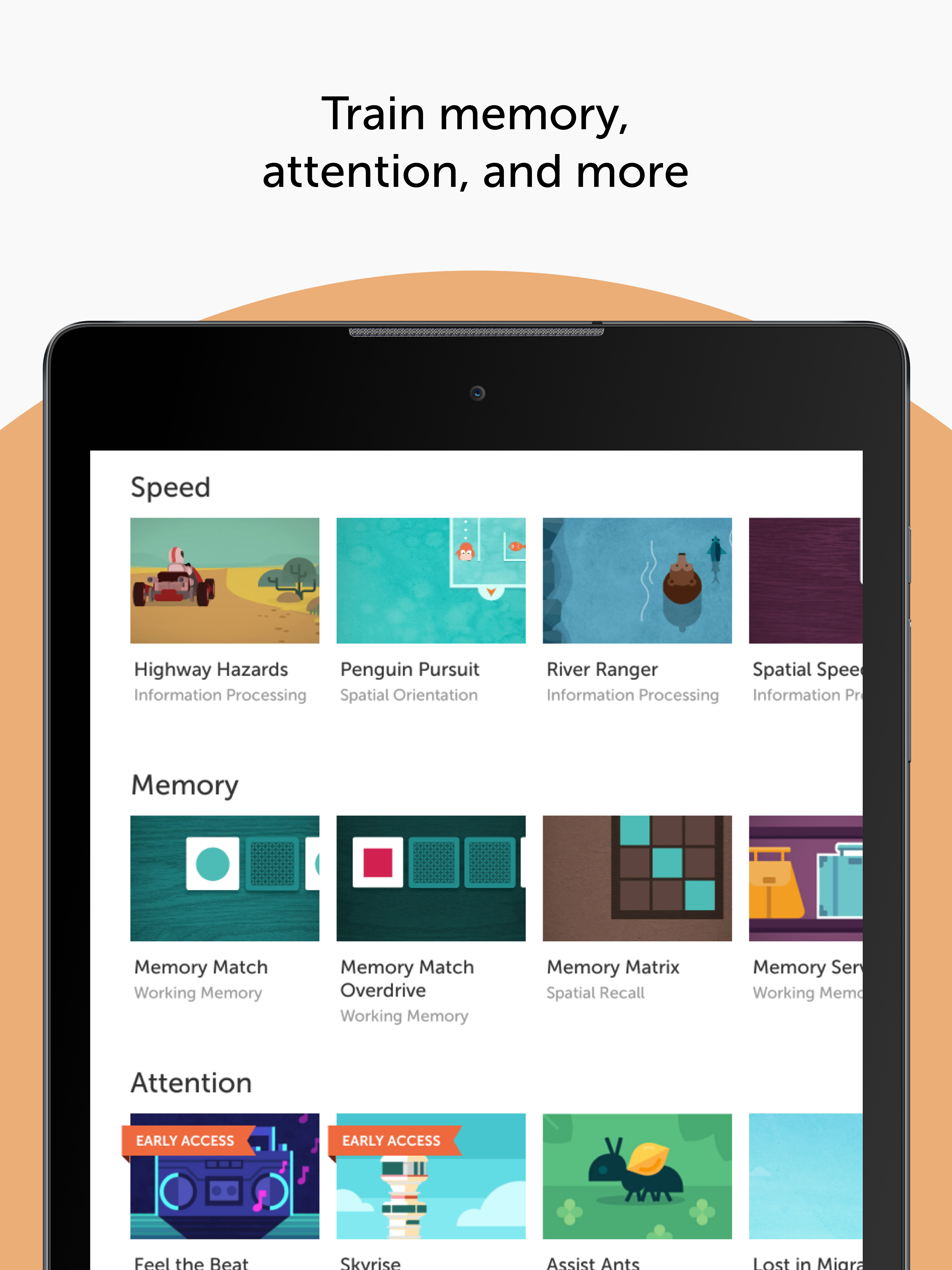 Lumosity: Brain Training Games Game Screenshot