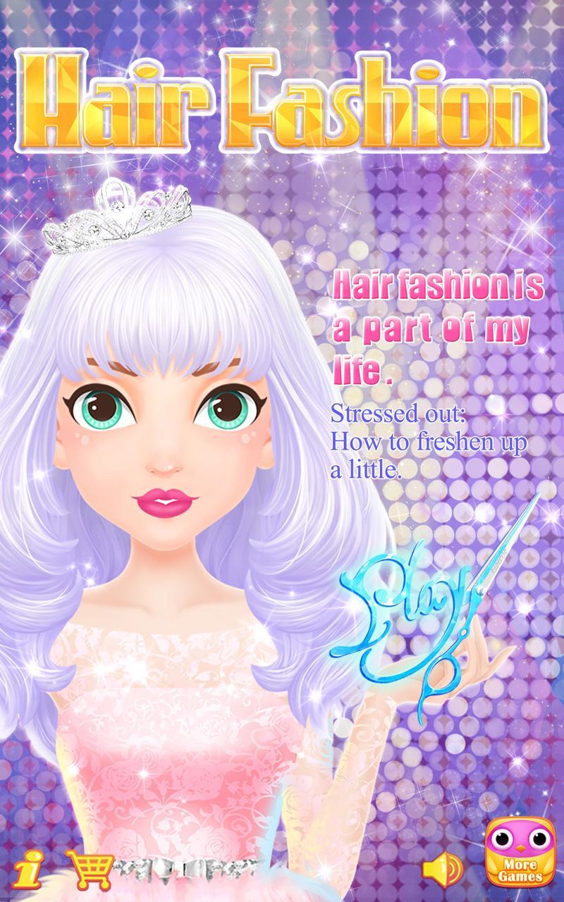 Hair Fashion ゲームのスクリーンショット